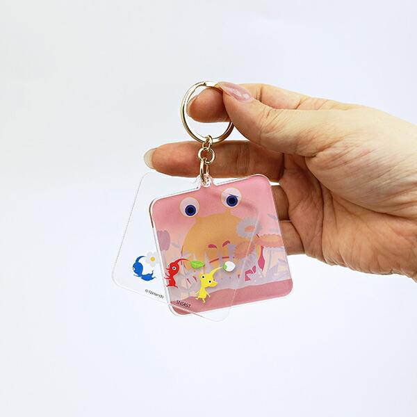 ピクミン レイヤーアクリルキーホルダー ゆうぐれ 日本製 商品画像4：キャラグッズPERFECT WORLD TOKYO
