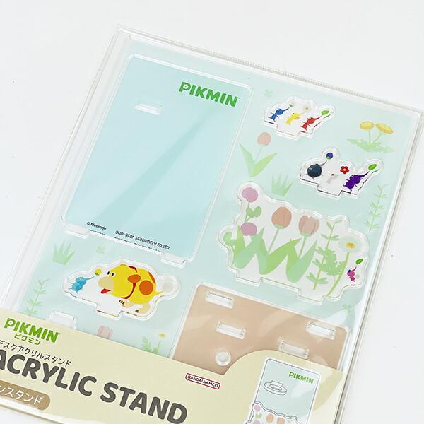 ピクミン デスクアクリルスタンド ペンスタンド PC用品 日本製 商品画像2：キャラグッズPERFECT WORLD TOKYO