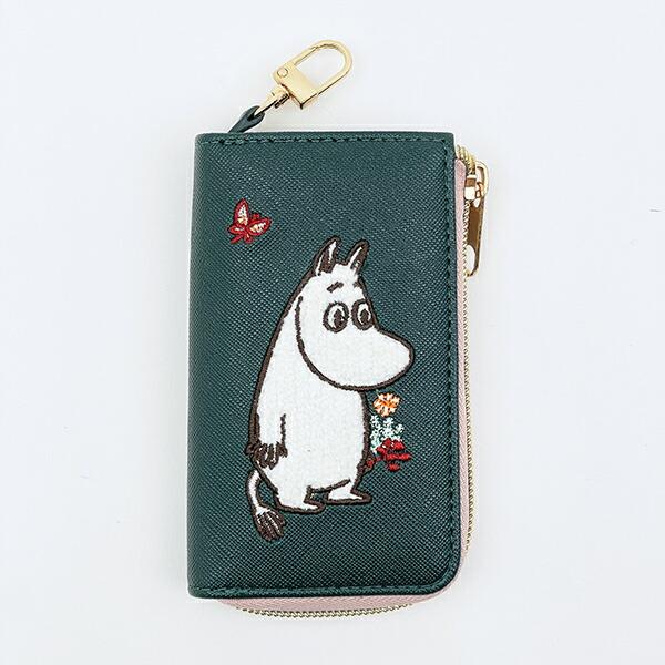 ムーミン サガラ刺繍スマートキーケース MOOMIN