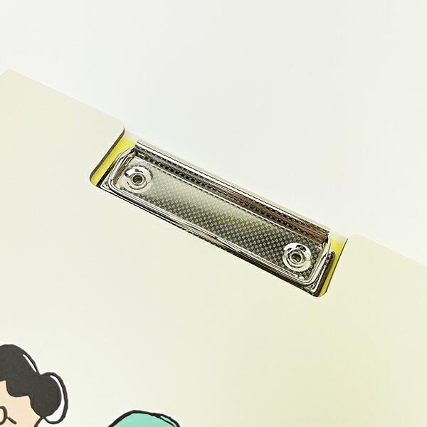 スヌーピー 2つ折りクリップボード(A4) アイボリー 文具 ファイル SNOOPY 商品画像4：キャラグッズPERFECT WORLD TOKYO