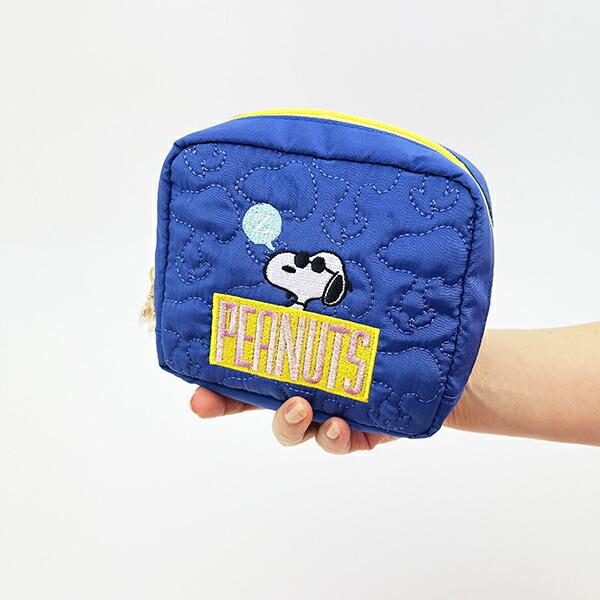 スヌーピー ジョー・クール キルティングポーチ SNOOPY 商品画像6：キャラグッズPERFECT WORLD TOKYO