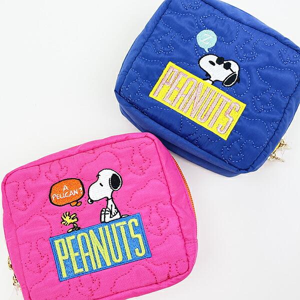 スヌーピー ジョー・クール キルティングポーチ SNOOPY 商品画像8：キャラグッズPERFECT WORLD TOKYO