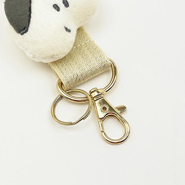 スヌーピー ストラップキーホルダー ゴールド SNOOPY 商品画像5：キャラグッズPERFECT WORLD TOKYO