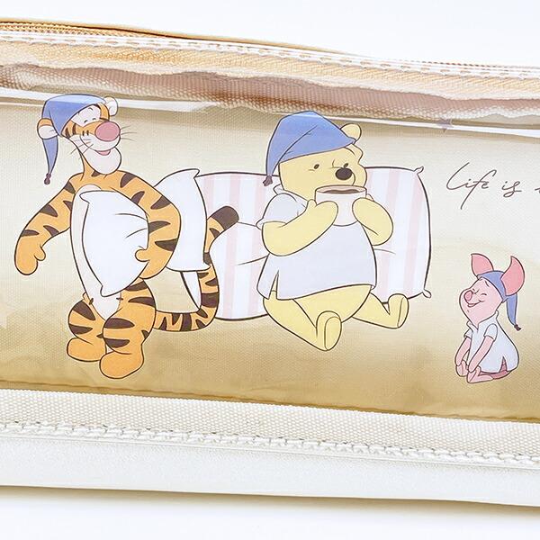ディズニー くまのプーさん Wファスナーペンケース 文具 スクール  Disney 商品画像2：キャラグッズPERFECT WORLD TOKYO