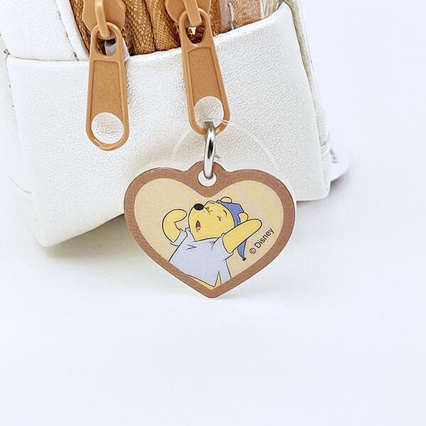 ディズニー くまのプーさん Wファスナーペンケース 文具 スクール  Disney 商品画像3：キャラグッズPERFECT WORLD TOKYO