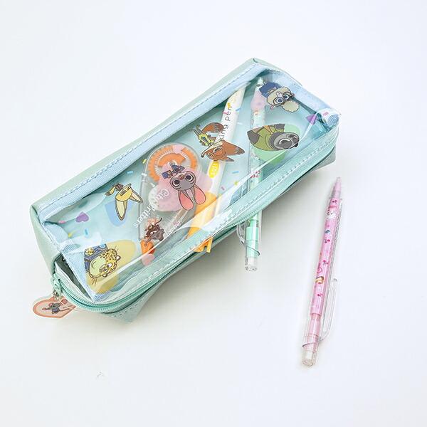 ディズニー ズートピア Wファスナーペンケース 文具 スクール  Disney 商品画像6：キャラグッズPERFECT WORLD TOKYO