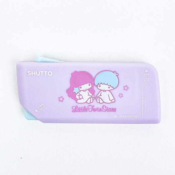 サンリオ リトルツインスターズ 開梱カッター＆レター オープナー SHUTTO 文具 Sanrio 商品画像2：キャラグッズPERFECT WORLD TOKYO
