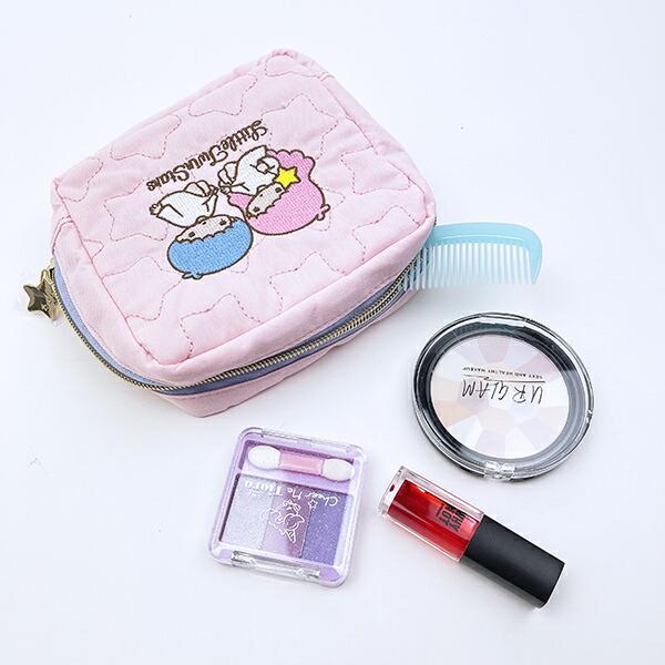 サンリオ リトルツインスターズ キキララ キルティングポーチ  Sanrio 商品画像7：キャラグッズPERFECT WORLD TOKYO