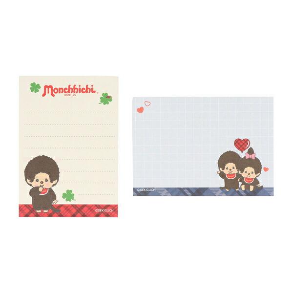 モンチッチ ペア メモミニ 文具 日本製 商品画像3：キャラグッズPERFECT WORLD TOKYO