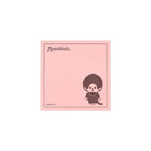 モンチッチ 赤チェック 付箋メモ5C 文具 日本製 商品画像2：キャラグッズPERFECT WORLD TOKYO