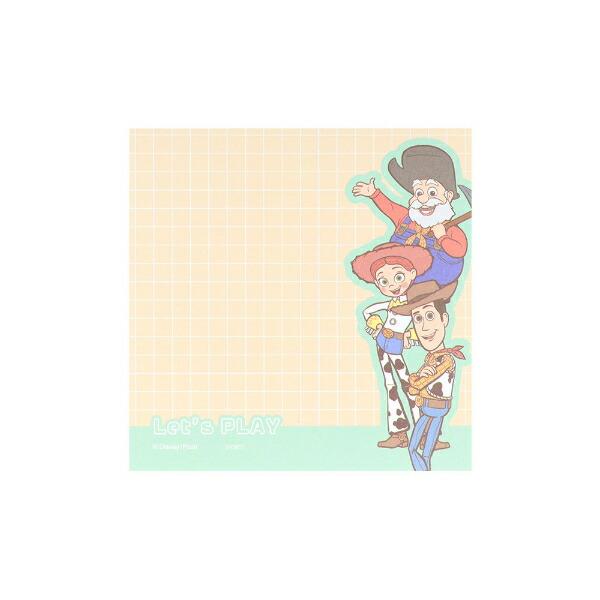 ディズニー トイストーリー 30th スクエアメモ 集合 文具 日本製 Disney 商品画像4：キャラグッズPERFECT WORLD TOKYO