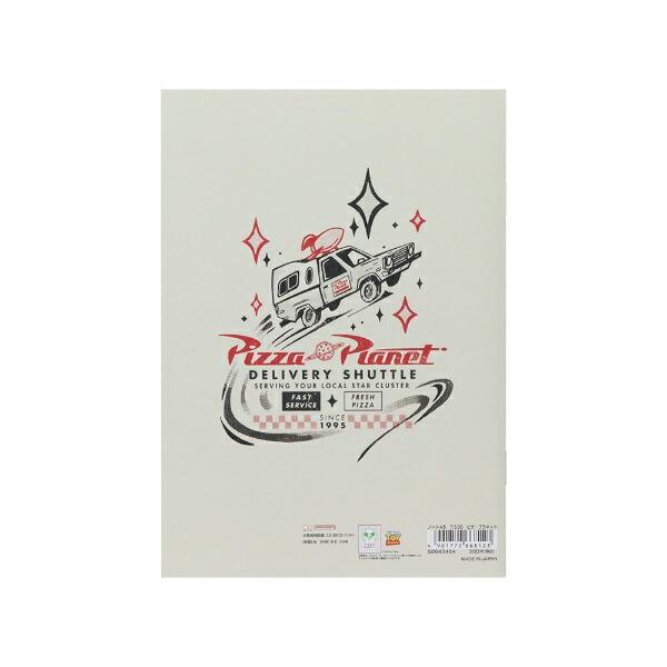 ディズニー トイストーリー 30th ノートA5 ピザ・プラネット 文具 日本製 Disney 商品画像2：キャラグッズPERFECT WORLD TOKYO