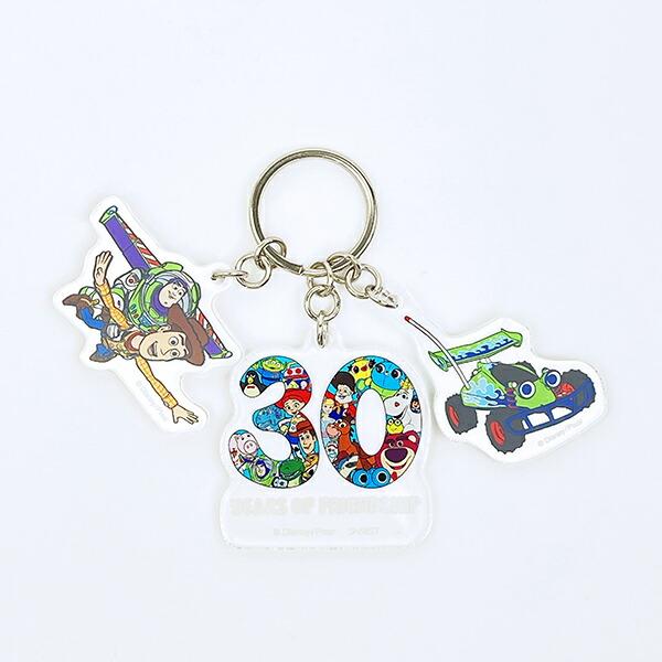 ディズニー トイストーリー 30th ウッディ＆バズ 3連アクリルキーホルダー 日･･･
