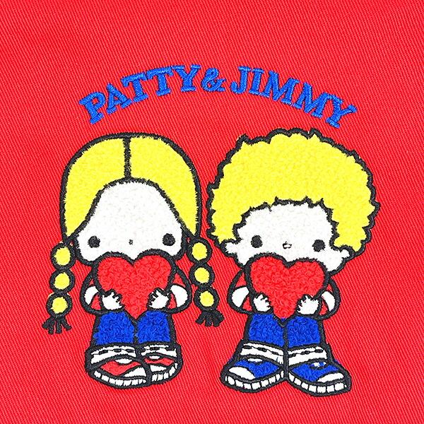 サンリオ パティ＆ジミー サガラ刺繍巾着 レトロ サンリオキャラクターズ5 Sanrio 商品画像2：キャラグッズPERFECT WORLD TOKYO