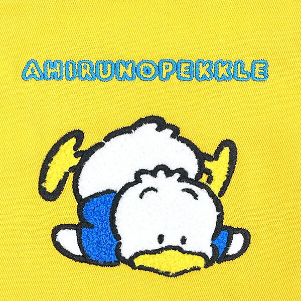サンリオ あひるのペックル サガラ刺繍巾着 レトロ サンリオキャラクターズ5 Sanrio 商品画像2：キャラグッズPERFECT WORLD TOKYO