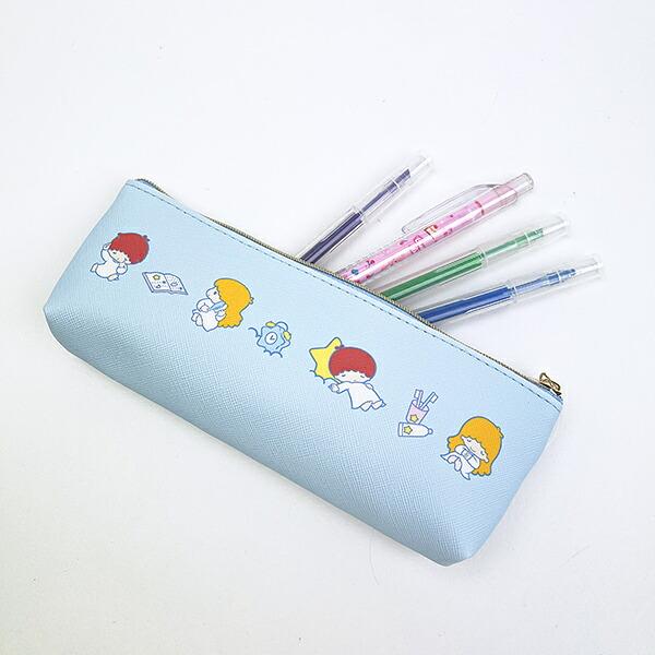 サンリオ キキララ スリムペンケース レトロ サンリオキャラクターズ5 文具 Sanrio 商品画像4：キャラグッズPERFECT WORLD TOKYO