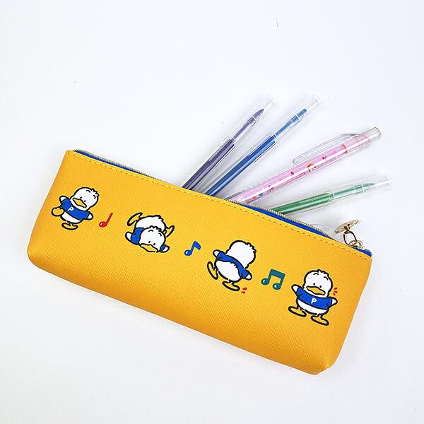 サンリオ あひるのペックル スリムペンケース レトロ サンリオキャラクターズ5 文具 Sanrio 商品画像4：キャラグッズPERFECT WORLD TOKYO
