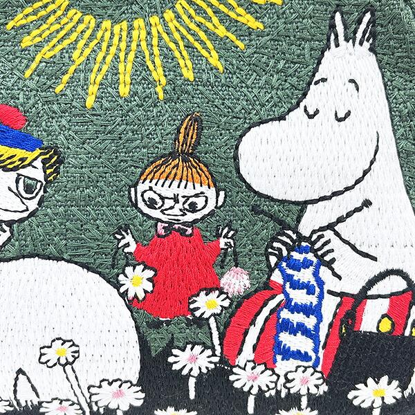 ムーミン 畳刺繍ペンポーチ がま口 NLC 仲間 ペンケース MOOMIN 商品画像2：キャラグッズPERFECT WORLD TOKYO