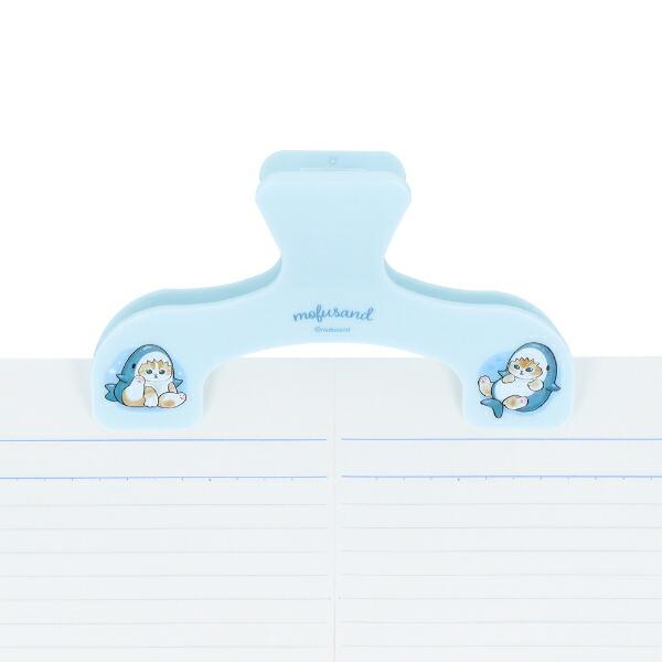 モフサンド サメにゃん ウカンムリクリップ 文具 mofusand 商品画像4：キャラグッズPERFECT WORLD TOKYO