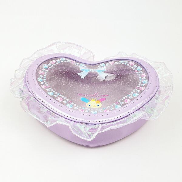 サンリオ ウサハナ バレエコア ハート型クリアポーチ Sanrio 商品画像3：キャラグッズPERFECT WORLD TOKYO