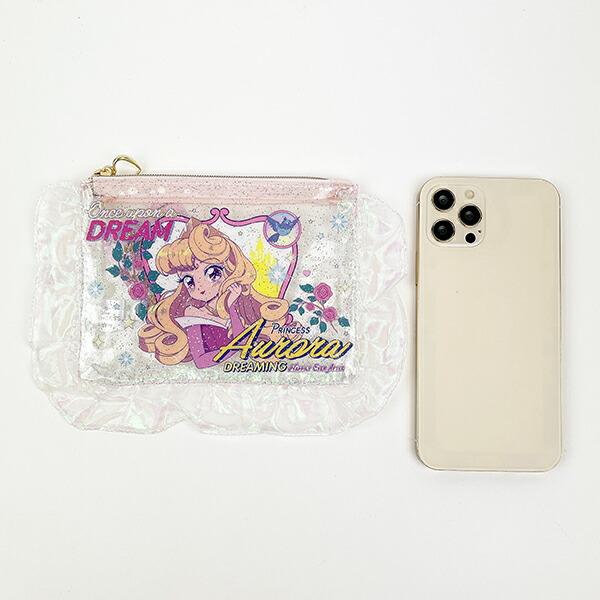 ディズニープリンセス オーロラ バレエコア フリル付クリアポーチ Disney 商品画像4：キャラグッズPERFECT WORLD TOKYO