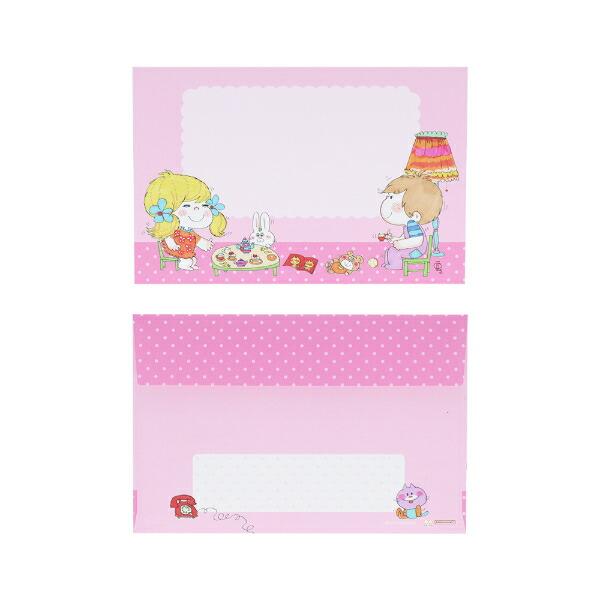 水森亜土 8柄レターセット(レッド) 文具 日本製 亜土ちゃん 商品画像12：キャラグッズPERFECT WORLD TOKYO
