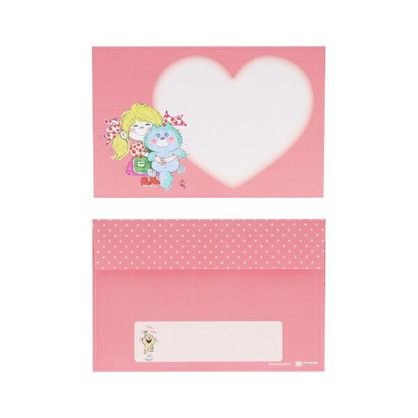水森亜土 8柄レターセット(レッド) 文具 日本製 亜土ちゃん 商品画像16：キャラグッズPERFECT WORLD TOKYO