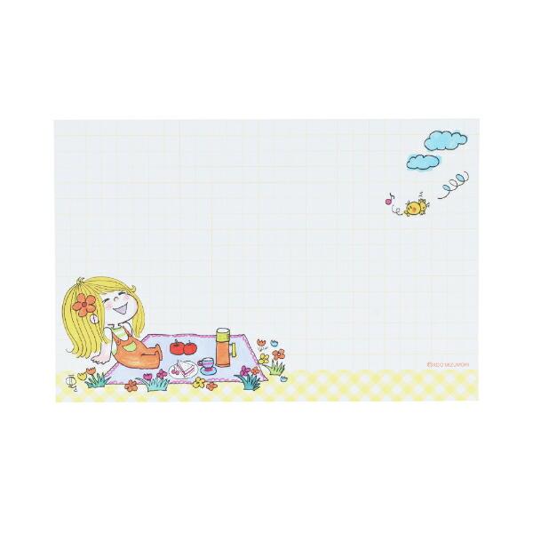 水森亜土 8柄レターセット(レッド) 文具 日本製 亜土ちゃん 商品画像7：キャラグッズPERFECT WORLD TOKYO