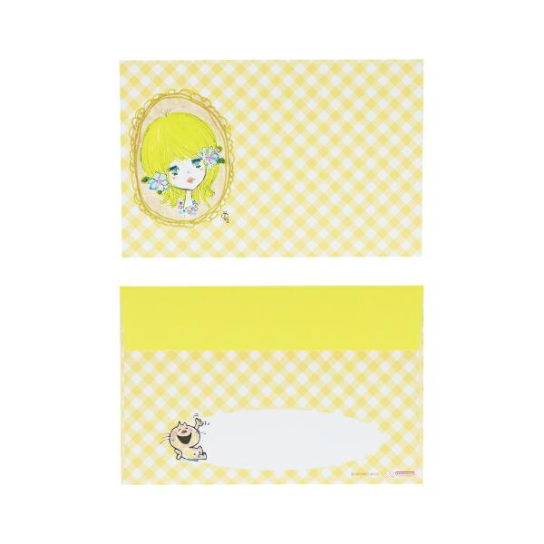 水森亜土 8柄レターセット(ピンク) 文具 日本製 亜土ちゃん 商品画像8：キャラグッズPERFECT WORLD TOKYO