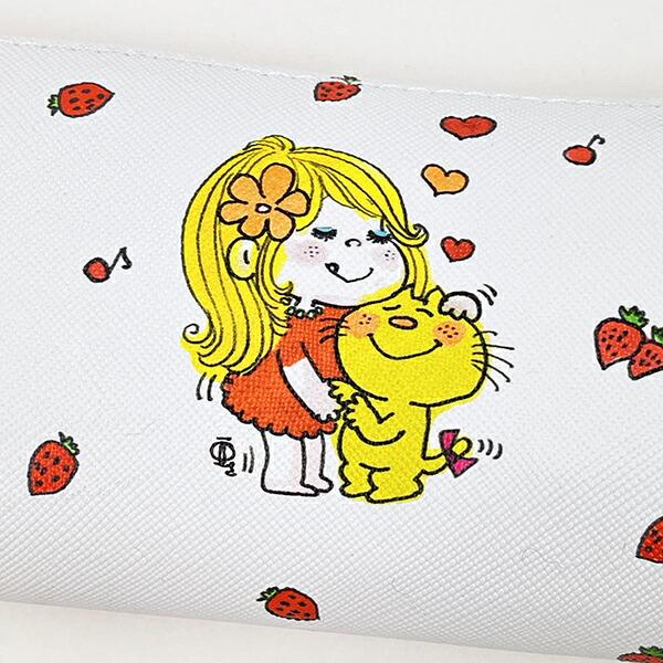 水森亜土 イチゴ ペンケース 文具 亜土ちゃん 商品画像2：キャラグッズPERFECT WORLD TOKYO
