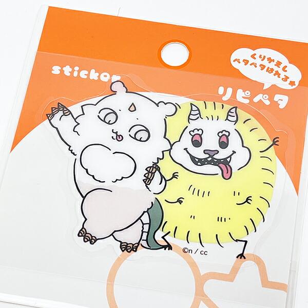 ちいかわ あのこ＆でかつよ リピペタ ステッカー 文具 商品画像2：キャラグッズPERFECT WORLD TOKYO