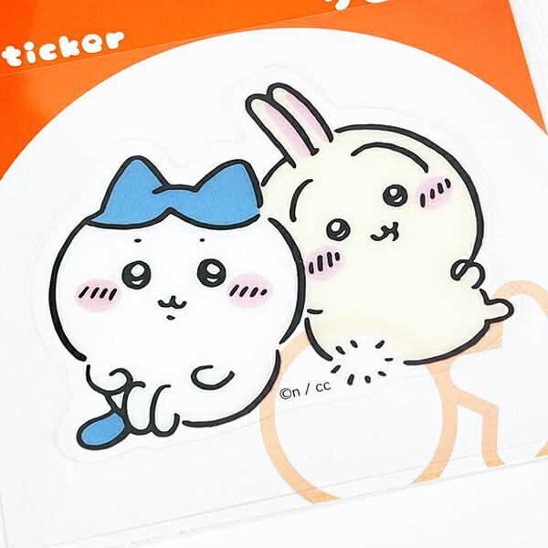 ちいかわ ハチワレ＆うさぎ リピペタ ステッカー 文具 商品画像2：キャラグッズPERFECT WORLD TOKYO