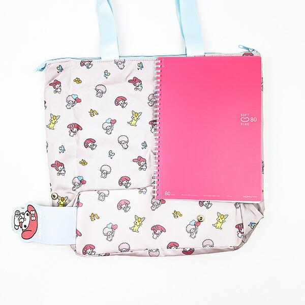 サンリオ マイメロディ 3ルームマチ付きエコバッグ マイバッグ Sanrio 商品画像3：キャラグッズPERFECT WORLD TOKYO