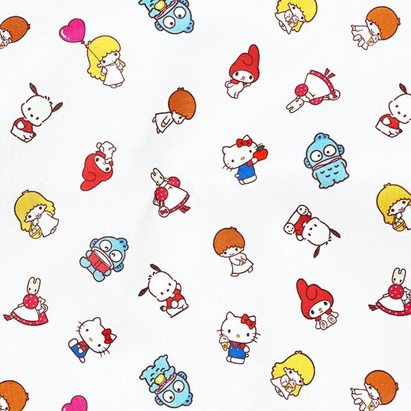 サンリオキャラクターズ 3ルームマチ付きエコバッグ マイバッグ Sanrio 商品画像2：キャラグッズPERFECT WORLD TOKYO