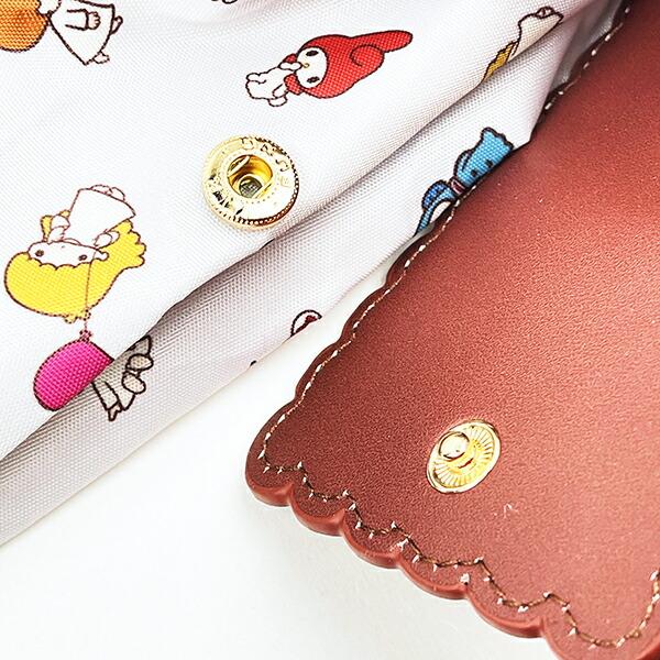 サンリオキャラクターズ 3ルームマチ付きエコバッグ マイバッグ Sanrio 商品画像4：キャラグッズPERFECT WORLD TOKYO