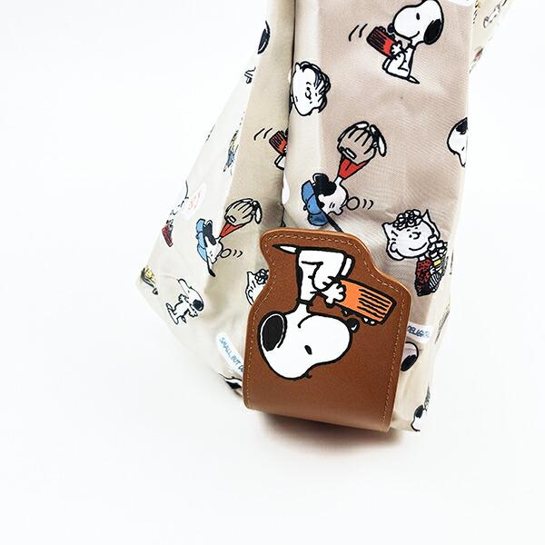 スヌーピー フレンズ 3ルームマチ付きエコバッグ マイバッグ SNOOPY 商品画像7：キャラグッズPERFECT WORLD TOKYO