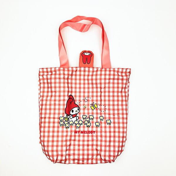 サンリオ マイメロディ 2ルームコンパクトエコバッグ マイバッグ Sanrio 商品画像3：キャラグッズPERFECT WORLD TOKYO