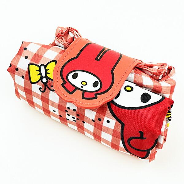 サンリオ マイメロディ 2ルームコンパクトエコバッグ マイバッグ Sanrio 商品画像7：キャラグッズPERFECT WORLD TOKYO