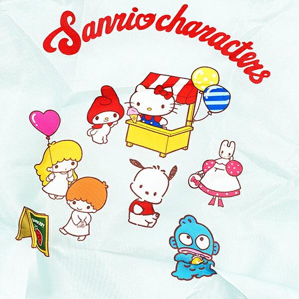 サンリオキャラクターズ 2ルームコンパクトエコバッグ マイバッグ Sanrio 商品画像2：キャラグッズPERFECT WORLD TOKYO