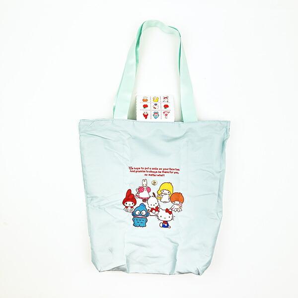 サンリオキャラクターズ 2ルームコンパクトエコバッグ マイバッグ Sanrio 商品画像3：キャラグッズPERFECT WORLD TOKYO