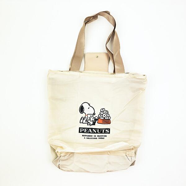 スヌーピー ウッドストック 2ルームコンパクトエコバッグ マイバッグ SNOOPY