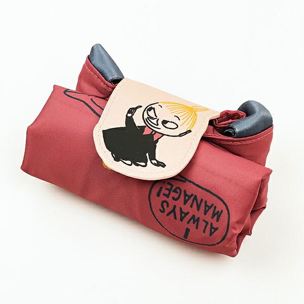 ムーミン リトルミイ 2ルームコンパクトエコバッグ マイバッグ MOOMIN 商品画像7：キャラグッズPERFECT WORLD TOKYO