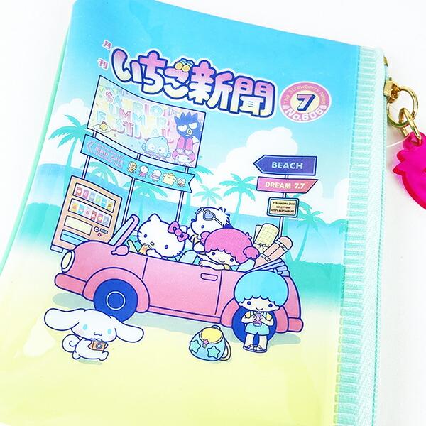 サンリオ いちご新聞50th ミニポーチ(2010) Sanrio 商品画像2：キャラグッズPERFECT WORLD TOKYO