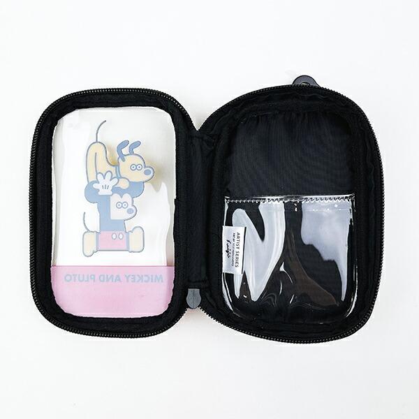 ディズニー キャリーポーチ ミッキーマウス 小物入れ ブラック Disney 商品画像4：キャラグッズPERFECT WORLD TOKYO