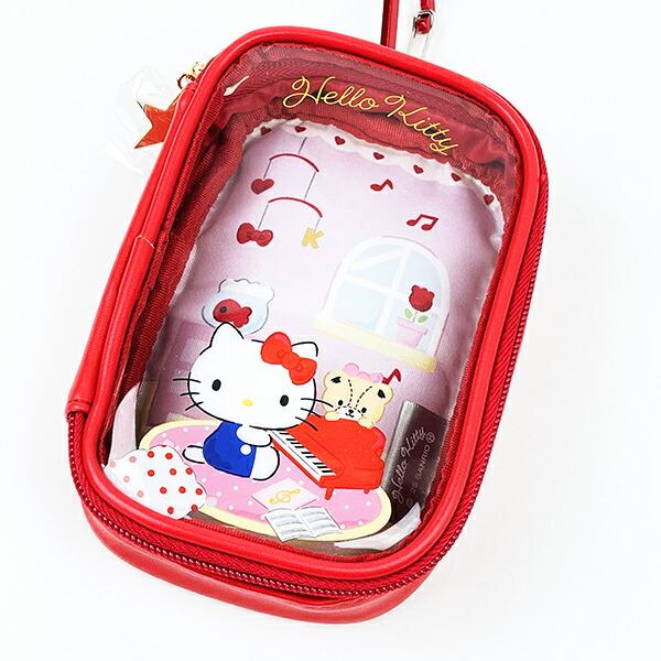サンリオ ハローキティ マルチケース ポーチ 推し活 Sanrio 商品画像2：キャラグッズPERFECT WORLD TOKYO