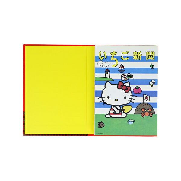 サンリオ いちご新聞 50th レターパッド レッド 文具 Sanrio 商品画像3：キャラグッズPERFECT WORLD TOKYO