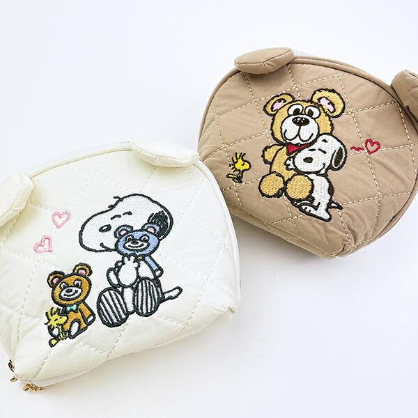 スヌーピー ラウンドポーチ パステル SNOOPY 商品画像8：キャラグッズPERFECT WORLD TOKYO