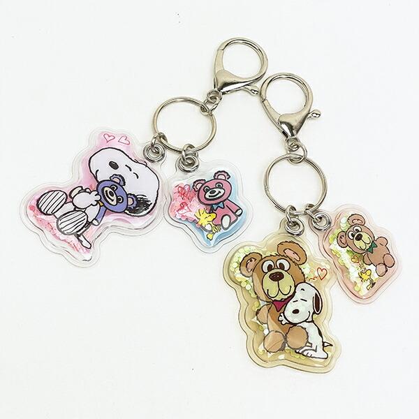 スヌーピー 2連エアキーホルダー （パステル） SNOOPY 商品画像4：キャラグッズPERFECT WORLD TOKYO