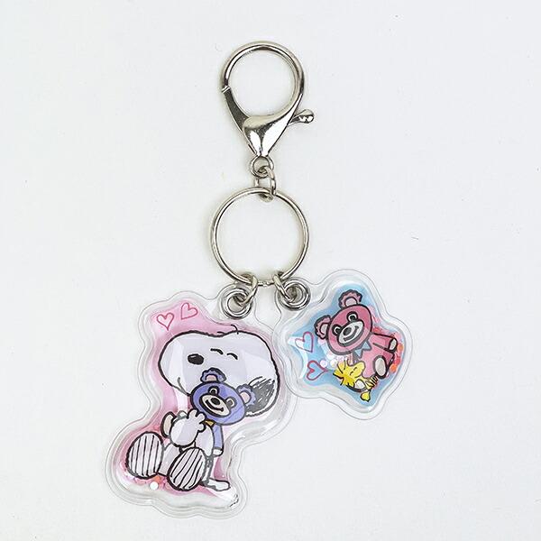 スヌーピー 2連エアキーホルダー （パステル） SNOOPY