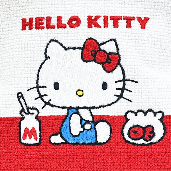 サンリオ ハローキティ がま口 畳刺繍ミニポーチ Sanrio 商品画像2：キャラグッズPERFECT WORLD TOKYO